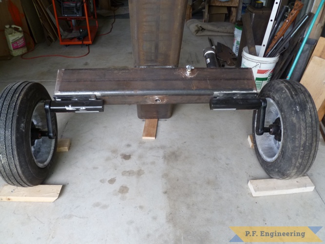 P.F. Engineering Do it yourself Plans Gallery Log Splitter